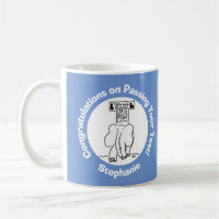 Passed Driving Test. Driving School Elephant.