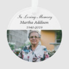 Passed loved Ones Ceramic Holiday Ornament