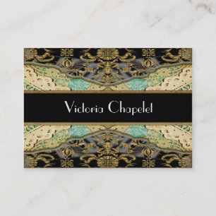 Passementerie Elegant Chic Pearl Business Card