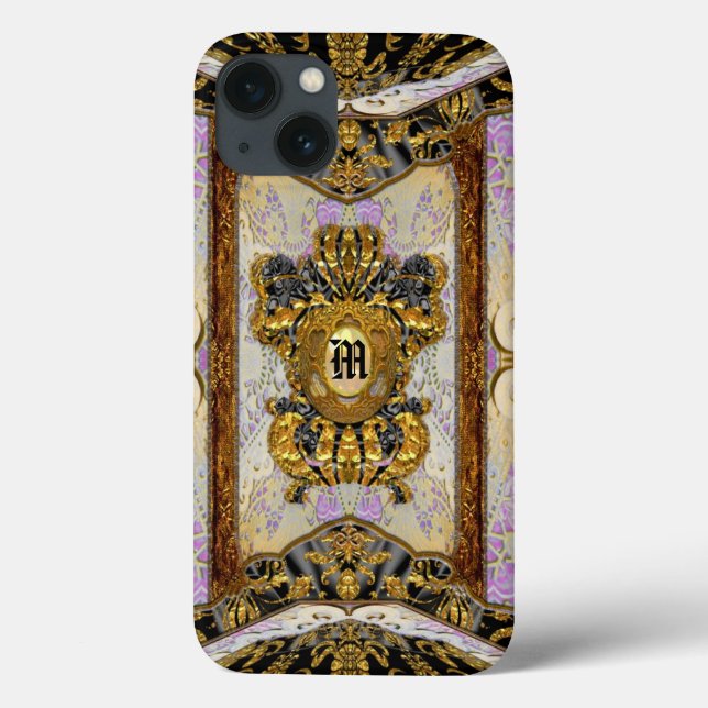 Passementerie Madeline Elegant Chic Damask Tough Case-Mate iPhone Case (Back)