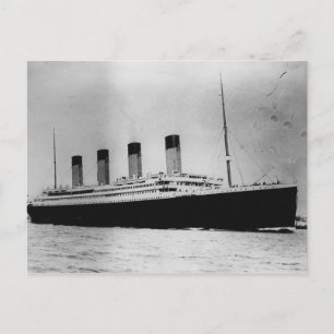 Passenger Liner Steamship RMS Titanic Postcard