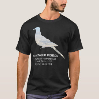 Passenger Pigeon Extinct Animal Endangered T-Shirt