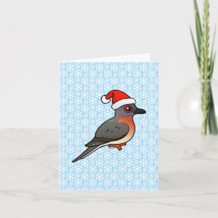 Passenger Pigeon Santa Holiday Card