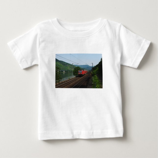 passenger train baby T-Shirt (Front)