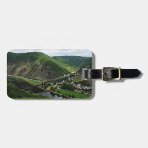 passenger train in Ediger-Eller Luggage Tag