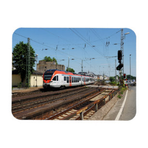 passenger train in Rüdesheim am Rhein Magnet