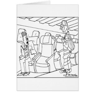 Passenger Wears a Parachute