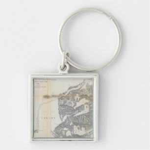 Passes, Sierra Nevada, Walker's Pass Coast Range Keychain