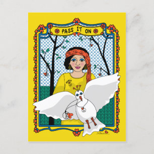 Passez-le sur_B_ Carte postale