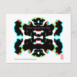 Passez une journée de projection.- Carte postale