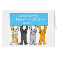 Passing CPA Exam Stephen, Personnalisé.