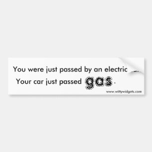 Passing Gas Bumper Sticker