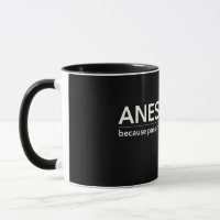 Passing Gas Mug for Anesthesia