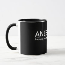 Passing Gas Mug for Anesthesia