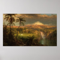 Passing Shower in the Tropic Frederic Edwin Church