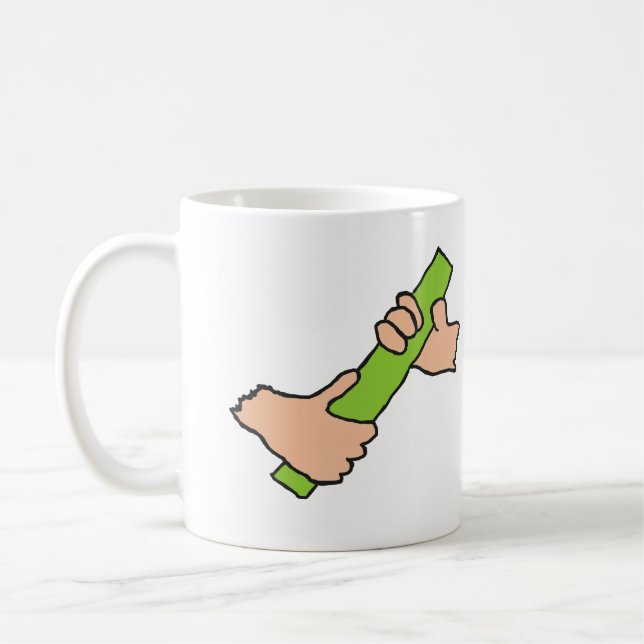 Passing The Baton Coffee Mug (Left)