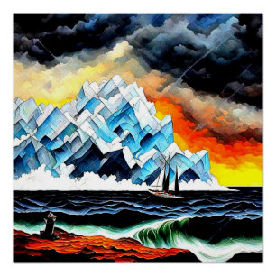 Passing the Iceberg Poster