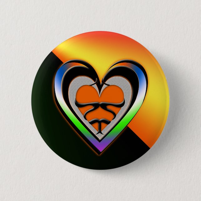 Passion 2 Inch Round Button (Front)