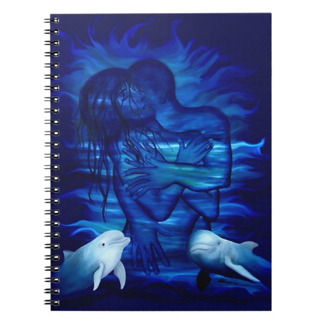 Passion act - pair with Dolphin pair Notebook (Front)