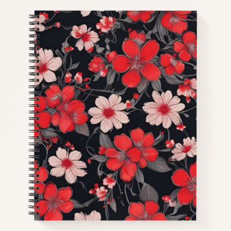 Passion and Floral Drama Notebook