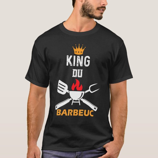 Passion  Barbecue – King Du Barbeuc Super T-Shirt (Front)