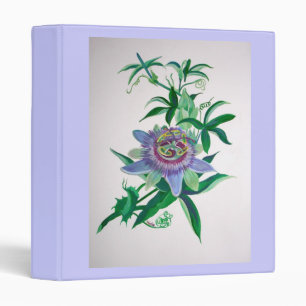 Passion Flower Botanical Art Binder