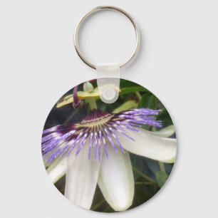 Passion Flower Keychain
