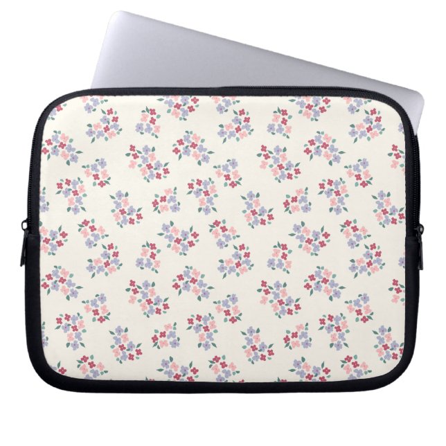 Passion Flower Laptop Sleeve (Front)