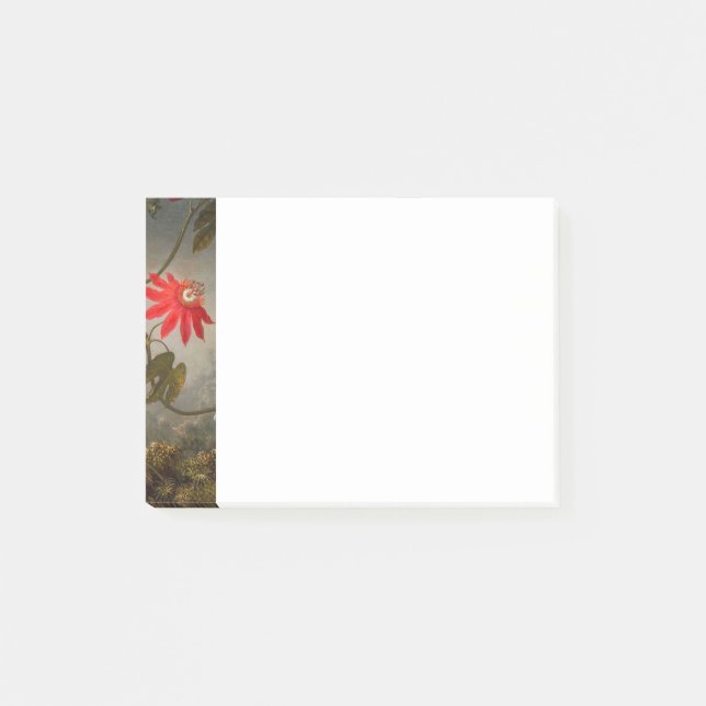Passion Flowers with Hummingbirds Heade Post-it Notes (Front)