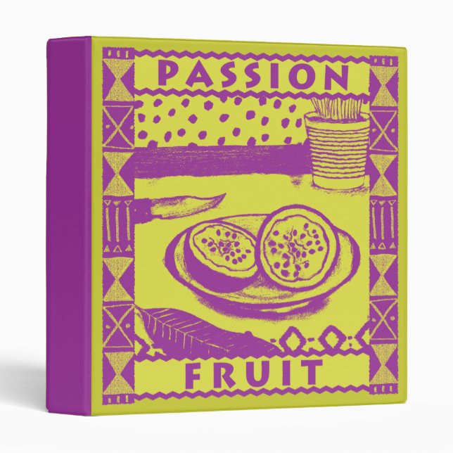 Passion Fruit Binder (Front/Spine)