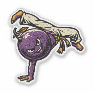 Passion Fruit Capoeira — Vintage Retro Brazilian F