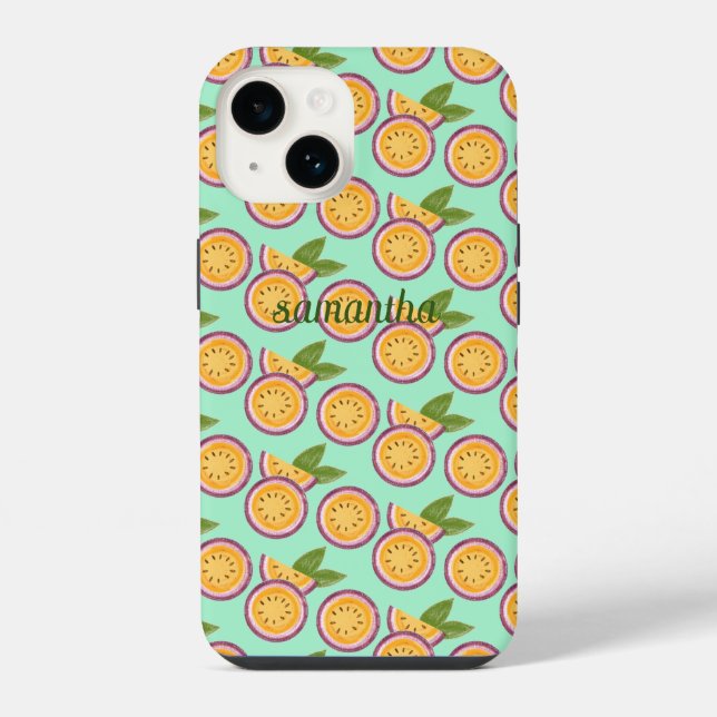 Passion Fruit iPhone Case (Back)