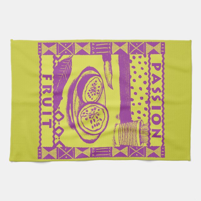 Passion Fruit Kitchen Towel (Horizontal)