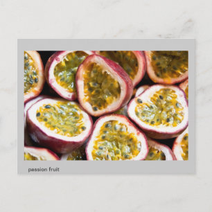 passion fruit postcard