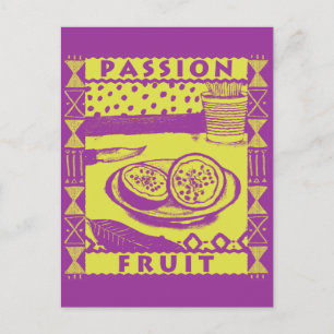 Passion Fruit Postcard