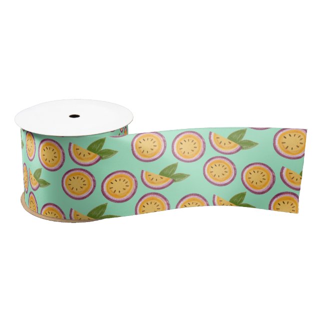 Passion Fruit Satin Ribbon (Spool)