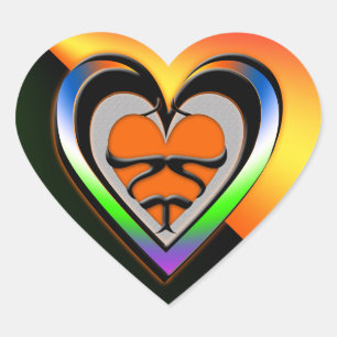 Passion Heart Sticker