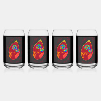Passion in a Teardrop Can Glass