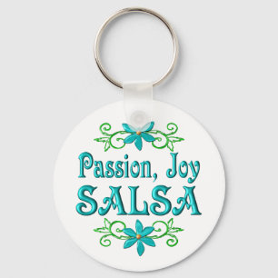 Passion Joy Salsa Keychain