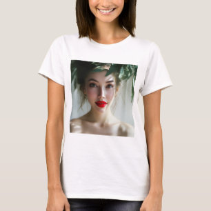 Passionate Crimson: Goddess of Dawn Rouge T-Shirt