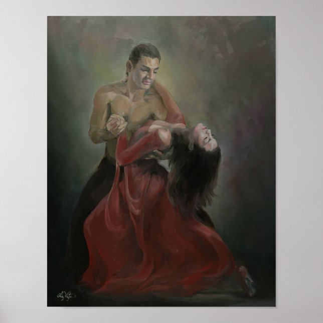 Passionate Paso Doble Fine Art Print (Front)