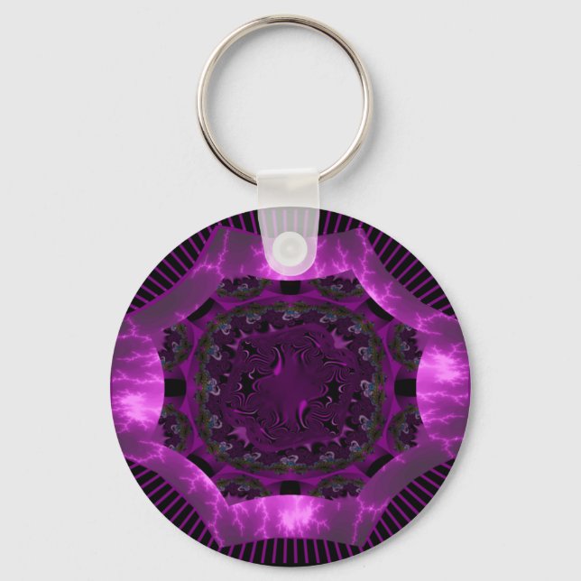 Passionate Purple Keychain (Front)