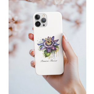  Passionate Purple Passion Flower  iPhone 11 Case
