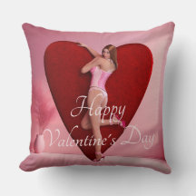 Passionate Valentine’s Day Girl in a Corset