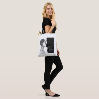 passionate woman tote bag