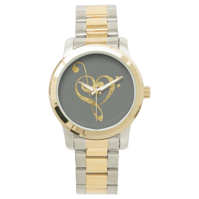 passionately musical - jewellery watch (Front)