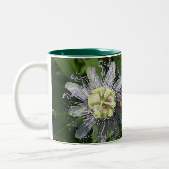 Passionflower Coffee Mug (Left)