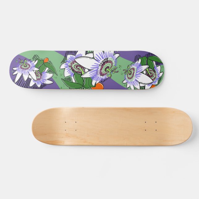 Passionflower Skateboard Deck (Horz)