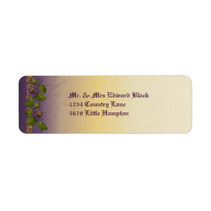 Passionflower Wedding Suite Purple