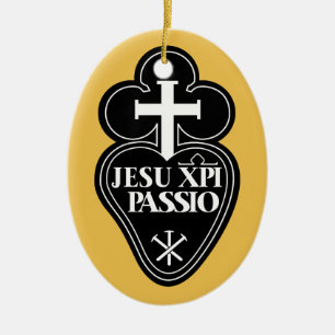 Passionists symbol Christmas tree Ornament
